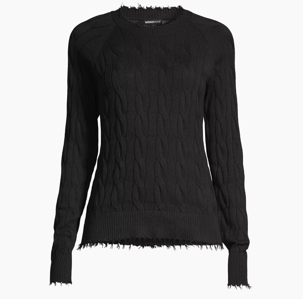Minnie Rose Cable Knit  Size Medium MSRP$156